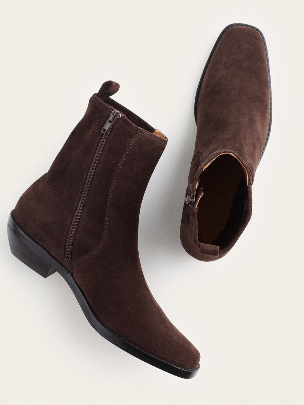 NEW Madewell The Idris Ankle Boot in Dark Carob